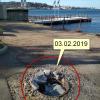 Фото повреждённого люка на 03 февраля 2019 года