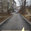 замена камня на внутридомовых проездах д. 11, 15